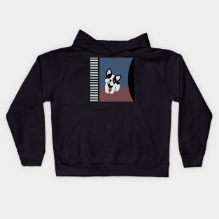 Little French Bulldog Kids Hoodie